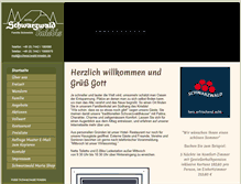 Tablet Screenshot of hotel-schwarzwald-kniebis.de